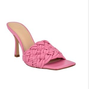 Marc Fisher Draya Sandal Pink Leather